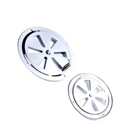 Ventilateur papillon Xiamen Sunshine Marine 304SS avec bouton latéral, débit d'air réglable, installation facile, accessoire pour bateau/yacht/kayak/embarcation