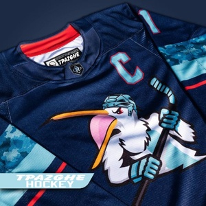 Maillot de hockey sur glace personnalisé BETHERIVAL - Léger, séchage rapide avec design personnalisé - Product Image 5
