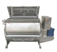 Horizontale Fruitpoederverwerking Multi-Paddle Mixer Industriële Blender Met Verwarmingskoelmantel