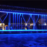Solución Integral para Fuentes de Piscina, Cascada Digital con Cortina de Agua, Boquillas con Múltiples Patrones 3D, Cortina de Lluvia Interior