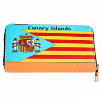 Sac à main en cuir pour femme, style touristique des îles Canaries, Groenland et Madagascar, forme rectangulaire, design personnalisé, vente en gros