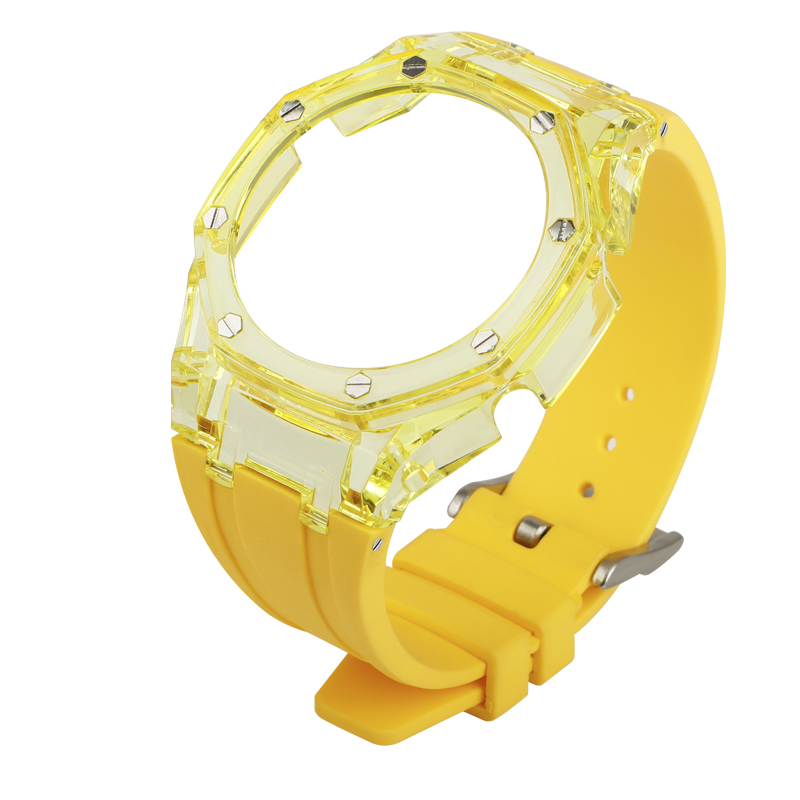 GA-2100 WYellow case + Band