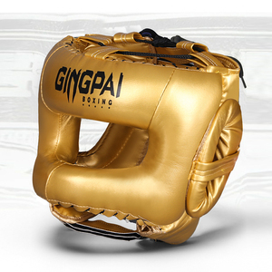 <span class=keywords><strong>Casco</strong></span> <span class=keywords><strong>de</strong></span> <span class=keywords><strong>Boxeo</strong></span> GINGPAI Profesional <span class=keywords><strong>de</strong></span> Cuero con Cobertura Total para Adultos Hombres y Mujeres, Protección <span class=keywords><strong>de</strong></span> Nariz con Viga para Combate Sanda, Cara Completa - Product Image 5