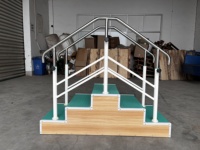 Escalier de rééducation pédiatrique bidirectionnel pour la physiothérapie et la rééducation des membres inférieurs en clinique