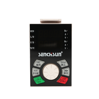 Variateur de fréquence vectoriel monophasé intelligent Senchuan 220V AC-DC-AC avec protection contre les surcharges 0,4-400kW, écran LCD, IP21 pour moteur de compresseur