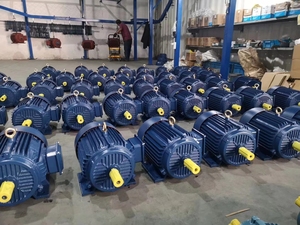 Moteur asynchrone triphasé à faible bruit <span class=keywords><strong>SALSON</strong></span> pour machines minières, efficacité IE2, montage au sol, puissance nominale 22 kW, 380 V - Product Image 4