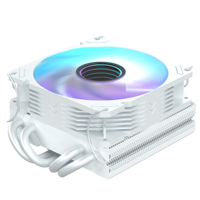 Refroidisseur de processeur FEZCOOL C904-X55 à pression, 4 caloducs, support fluide tout-en-un, contrôle intelligent de la température pour configurations ITX