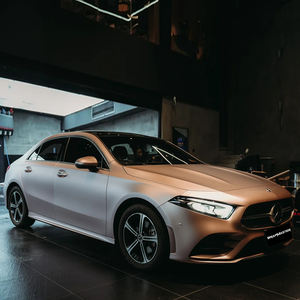 Film de protection de peinture pour carrosserie de voiture WRAPMASTER 1,52x15m auto-cicatrisant anti-rayures TPU <span class=keywords><strong>satin</strong></span>é or rose - Product Image 2