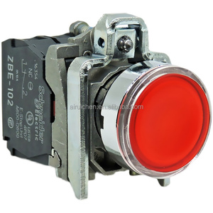 Distributeurs TeSys Harmony XB4, bouton poussoir 22 mm XB4BA11 XB4BA21 XB4BA51 XB4BA61 XB4BA42 Contacteur - Product Image 1