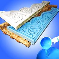 Prix en deux parties composant caoutchouc de silicone rtv 2 liquide polyuréthane caoutchouc silicium pour moules ciment