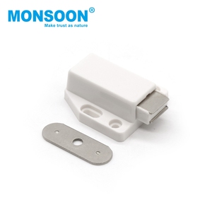 Quincaillerie de meubles : Système d'ouverture à pousser magnétique robuste pour tiroirs, armoires et placards de bureau, avec fermetures de porte simple - Product Image 3