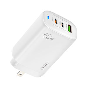 شاحن سريع احترافي 65 واط من نيتريد الغاليوم 2 C + U 20 W واحد موثوق به جيد الجودة محول شاحن واحد - Product Image 4