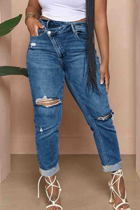 Pantalones Vaqueros 2026 para Mujer, <span class=keywords><strong>Jeans</strong></span> Rotos, Pantalones de Mezclilla <span class=keywords><strong>Colombianos</strong></span> al <span class=keywords><strong>por</strong></span> <span class=keywords><strong>Mayor</strong></span> - Product Image 6
