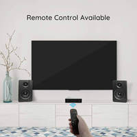 A30+ 30W X 2 WiFi Mini Stereo Amplifikatör Kablolu Hoparlörler için Kompakt Gümüş Amplifikatör.