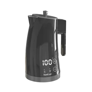 Factory Price Stainless Steel Water Kettle Easy Pouring Spout Kettle Overheating Protection Electric Kettle