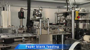 Máquina para Vasos de Papel de Alta Velocidad de <span class=keywords><strong>150</strong></span> Piezas/min, Personalizable, Máquina Formadora de Vasos de Papel de 4-22 oz, Máquina Automática para Fabricar Vasos de Papel - Product Image 3
