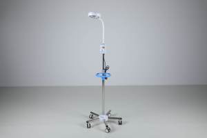 ไฟตรวจโรคเคลื่อนที่แบบ LED ยี่ห้อ HOCHEY ปรับระดับได้ พร้อมล้อเลื่อน สำหรับคลินิกทันตกรรมและสัตวแพทย์ - Product Image 2