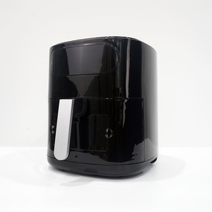 Nouvelle friteuse à air numérique de haute qualité pour la cuisine, 1500 W, carrée, en acier inoxydable, 6,0 L, commande tactile, affichage numérique LED, fenêtre visuelle, KA18020 - Product Image 1