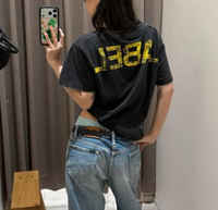 T-shirt Oversize Streetwear en Gros, T-shirt Court Personnalisé avec Impression Graphique DTG, Sérigraphie, Effet Délavé Vintage, T-shirt Oversize Homme
