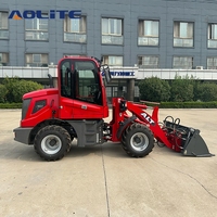 AOLITE 610 CE Chargeuses frontales à 4 roues motrices Chargeuse sur pneus neuve 1000kg Machines de terrassement fabriquées en Chine