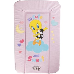 Matelas fasciatoio Looney Tunes doux Titti et Silvestro, dimensions 73x48,5x3 cm - Product Image 1