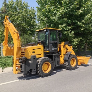 Fabbrica diretta nuova 4x4 Mini terne escavatore motore Diesel CE EPA certificato - Product Image 1