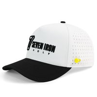 Gorra de Béisbol de 5 Paneles con Visera Curva, Secado Rápido y Transpirable, Logotipo Bordado Personalizado, Unisex, para Senderismo y Navegación, Directo de Fábrica HS41