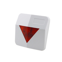 Luz Estroboscópica LED de Indicación Remota para Alarma Contra Incendios Convencional SL-05T, Destello Rojo, Color Blanco, Policarbonato, 24VDC, 2 Años de Garantía