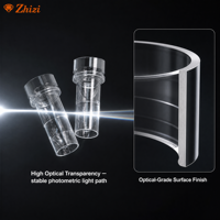 Cuvette d'échantillon en plastique de chimie de laboratoire Cuvette de réaction jetable pour l'analyseur biochimique Mogular