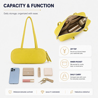 Sac à franges pour femme, sac à main mini en cuir grainé, sac à bandoulière à pompon, 7 couleurs, vente en gros, personnalisation OEM, direct usine