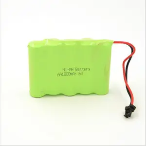 GMCELL la migliore batteria ricaricabile AA 4.8V 2200mAh nimh batterie pack