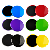 Logotipo personalizado Push-Up Floors Sliding Gym Pilates Gliders Ab Ejercicio Core Sliders Fitness Workout Gliding Discs With Booty Bands