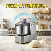 Mélangeur à spirale automatique Yangtai SK-25, 25 kg, haute puissance, 220 V, machine à pétrir la farine pour boulangeries, pizzas, pains et pâtisseries