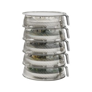 Insulated Food Cover Pet Transparent Stackable Dustproof Freshness Preservation For Home Kitchen Use - Product Image 5