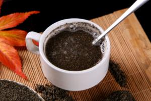 Poudre de sésame noir pur 100% (torréfié à basse température), sans sucre, HALAL - Product Image 2