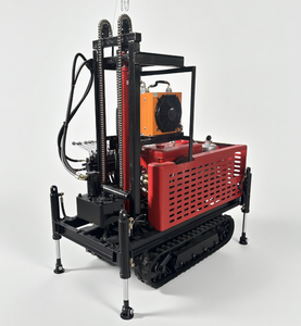 Máquina Perforadora de Agua sobre Rieles, Fabricante Profesional en China, Plataforma de Perforación sobre Orugas de 200 m con Motor Refrigerado por Agua de 22/25/35 hp - Product Image 3