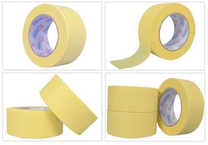 Băng Keo Mặt Nạ <span class=keywords><strong>Crepe</strong></span> Thông Thường Được Lót Bằng Giấy <span class=keywords><strong>Crepe</strong></span>, Phủ Acrylic Cao Su Hoặc Keo Nóng Chảy - Product Image 3