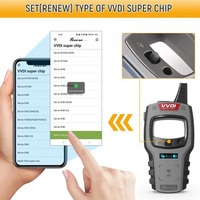 Xhorse VVDI2 VVDI Super Chip XT27A01 XT27A 100 Uds Chip transpondedor para ID46/40/43/4D/8C/8A/T3/47 Chip de llave de coche para Mini herramienta de llave