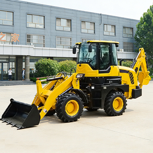 Mini Backhoe <b>Wheel</b> Skid Steer <b>Small</b> Multi-function Shovel Two Ends Busy Excavator Digger - Product Image 6