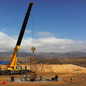 81Max. Grue tout-terrain RT150 de 150 tonnes avec une hauteur de levage de 81 m et un moment de levage de 5250 <span class=keywords><strong>KN</strong></span>.m pour la construction - Product Image 2