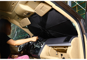 ร่มบังแดดสำหรับบังแดดรถยนต์แบบพับได้ร่มกันลมแบบสากล - Product Image 5