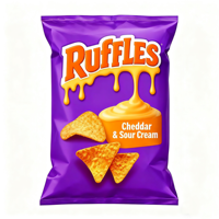 Sac d'emballage personnalisé en plastique feuille d'aluminium croustilles de pommes de terre frites croustillantes collations croustilles emballage sacs en mylar