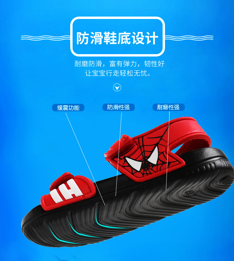 Fashion luxury wholesale cheap price summer kids girls eva sandals outdoor flat base casual shoes for children boys