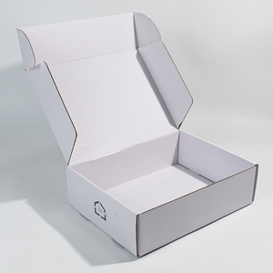 Gói nhà sản xuất màu sắc in các tông tùy chỉnh hộp bưu phẩm hộp May mặc sóng tùy chỉnh vận chuyển hộp với logo bao bì - Product Image 4