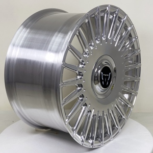 Nouvelles jantes en alliage d'aluminium forgé de 17 à 22 pouces, légères, durables, polies, 54/47 mm bronze, 40 mm pour voitures particulières 5X112 - Product Image 2