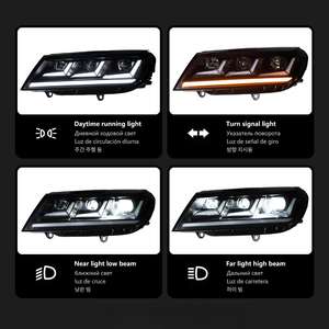 Fari Anteriori a LED Aggiornati per <span class=keywords><strong>Volkswagen</strong></span> <span class=keywords><strong>Touareg</strong></span> 2016 2017 <span class=keywords><strong>2018</strong></span>, Accessori per Illuminazione Frontale - Product Image 3