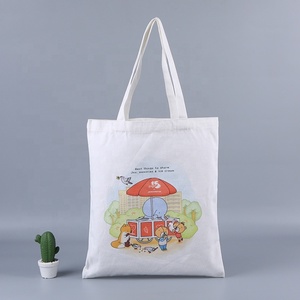 Sinh Thái Thân Thiện Với Kem Màu Be Màu Đen Tái Sử Dụng Vải Tote Túi Với Mô Hình Thư Biểu Tượng Tùy Chỉnh Phụ Nữ Vai Hàng Tạp Hóa - Product Image 6