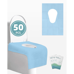 Fundas Desechables para Asiento de Inodoro, Impermeables, para Viajes y Hogar, en Oferta - Product Image 1