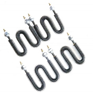 Réchauffeur d'air <span class=keywords><strong>à</strong></span> <span class=keywords><strong>ailettes</strong></span> électrique en spirale pour <span class=keywords><strong>résistance</strong></span> de banque de charge Élément chauffant Tubuler <span class=keywords><strong>à</strong></span> <span class=keywords><strong>ailettes</strong></span> 230V - Product Image 4