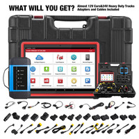 Nuevo Lanzamiento X431 PRO3S+HDIII Herramienta de Diagnóstico para Autos de 12V y Camiones de 24V Codificación en Línea Control Bidireccional Herramienta de Escaneo Obd2 PK MK808